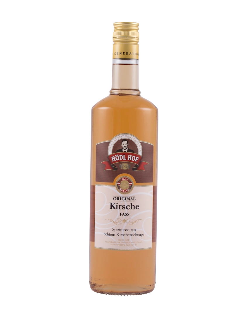Hödl Hof Kirsche Fass Schnaps Fassgelagert | 38% Vol. | 1,0l